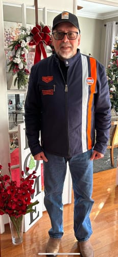 Customer photo review of Gulf 1970 Baseball Cap / Hat in White