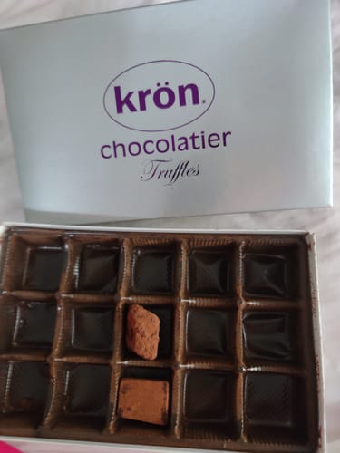 Customer photo review of Budapest Truffles