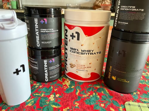 Customer photo review of +1© Whey Protein Concentrate