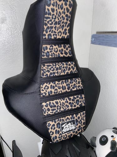 Customer photo review of Custom Seat Cover: 87-'06 LT80 *ATV
