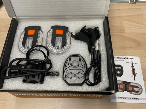 Customer photo review of Kit clignotant vélo Splity™ - 29,99€