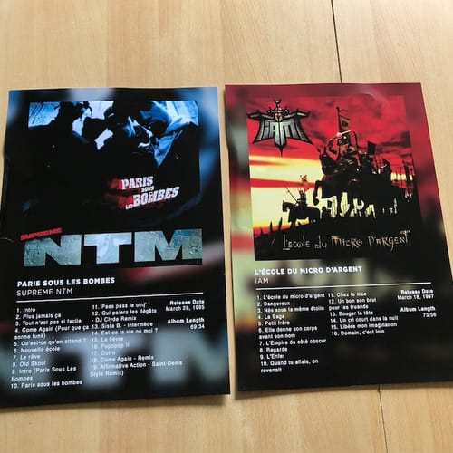 Customer photo review of Paris sous les bombes NTM Poster