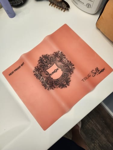 Customer photo review of Silicone Heat Protection Mat (Color-Changing)