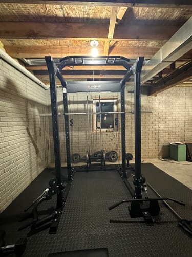 Customer photo review of Major Fitness PLM03 All-In-One Home Gym Power Rack