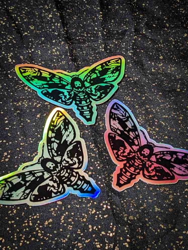 Customer photo review of Holographic Stickers