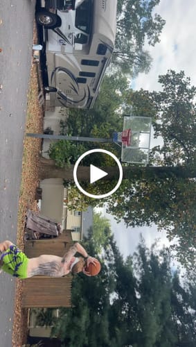 Customer video review of Green & Purple Tie Dye Shorts
