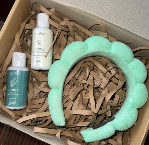 Customer photo review of Gentle Milky Oil Cleanser & Makeup Remover
