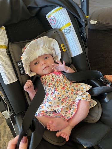 Customer photo review of Personalized Daisy Baby Girl