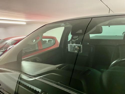 Customer photo review of Dashcam, Autokamera mit 32 GB SD-Karte, 4 Zoll Full HD Bildschirm, Parküberwachung, Bewegungserkennung, Nachtsicht, G-Sensor