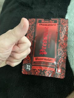 Customer photo review of 16K MG Honcho Gummies