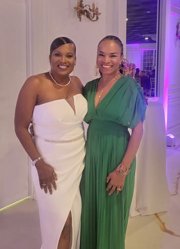 Customer photo review of Selene V Neck Pleated Jumpsuit - Green