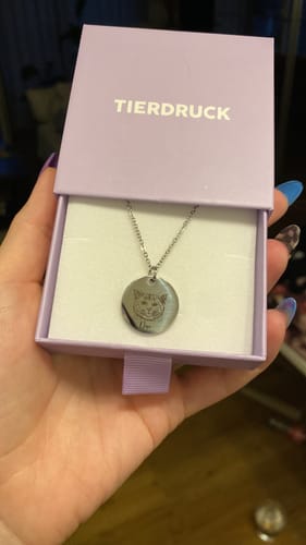 Customer photo review of Rückseitengravur