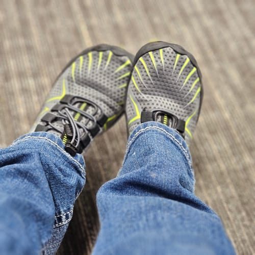 Customer photo review of Panthera Max - Outdoor & Non-Slip Barefoot Shoes (Unisex)