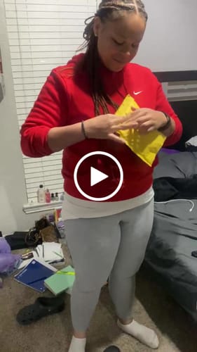 Customer video review of Custom Photo Engraved Keychain