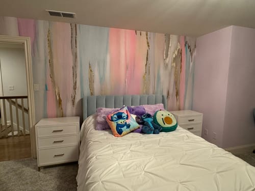 Customer photo review of "Served Cold" Wallpaper Wall Mural by Vivian Ferne