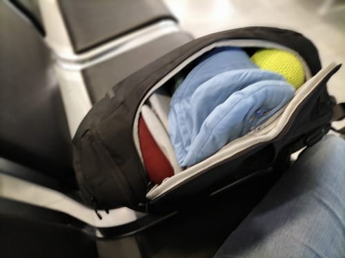 Customer photo review of The Daypacker | Rucksack 17L