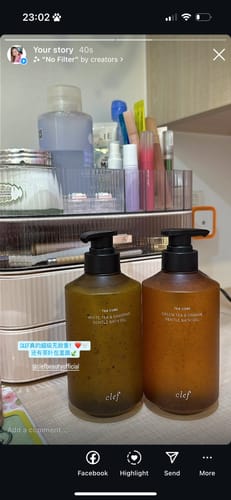 Customer photo review of CLEF Tea Core Green Tea & Orange