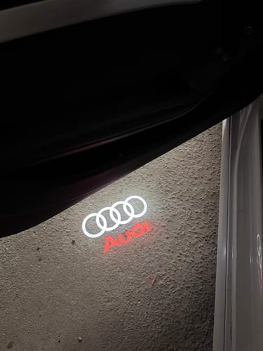 Customer photo review of AUDI DOOR LIGHTS