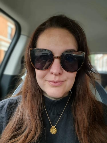 Customer photo review of Goddess Durga Necklace