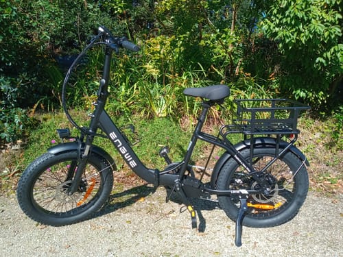 Customer photo review of Engwe L20 SE 250W 20" Foldable Electric Trekking Bike 15.6Ah Step-through E-bike