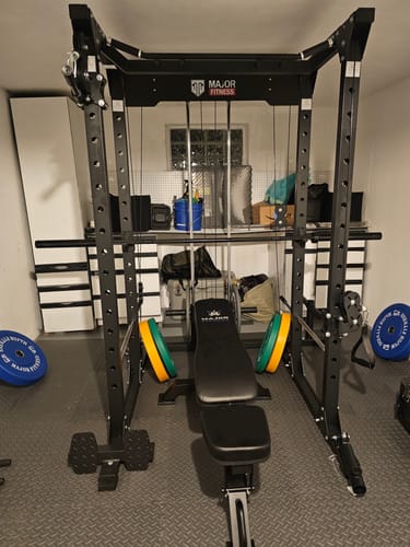 Customer photo review of Major Fitness PLM03 All-In-One Home Gym Power Rack