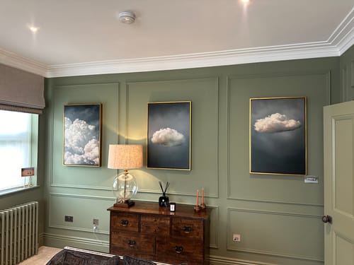 Customer photo review of Vintage Clouds Set of 3 Prints