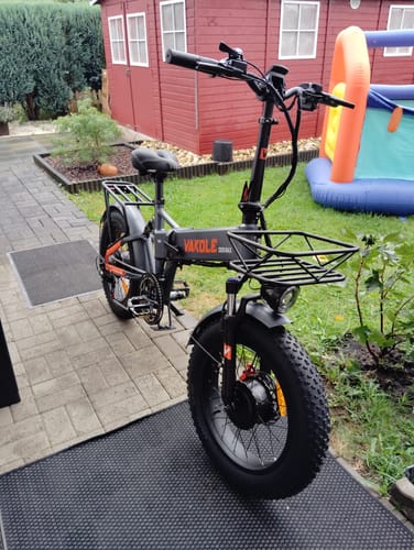 Customer photo review of Vakole CO20 MAX 750W*2 Dual Motor 20" Folding Fat Bike 20Ah Samsung Battery