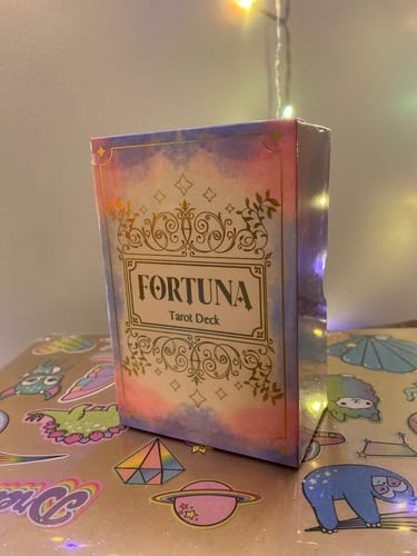 Customer photo review of LIMITED EDITION Fortuna Tarot Opal Omen