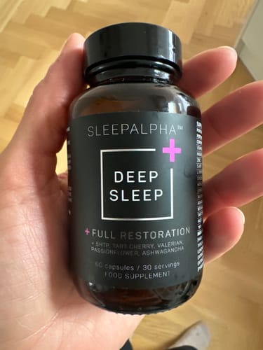 Customer photo review of Deep Sleep + Full Restoration Natural Sleep Relief