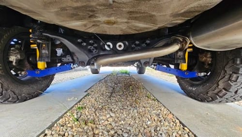 Customer photo review of Adjustable Rear Camber Arms For Subaru Forester Outback Legacy 86
