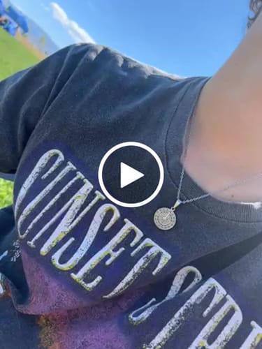 Customer video review of "To My Son/Grandson" - Compass Pendant