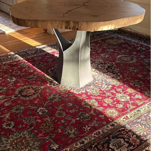 Customer photo review of Coffee Table Base 106S Namu 16H Modern Furniture for Round Table Top