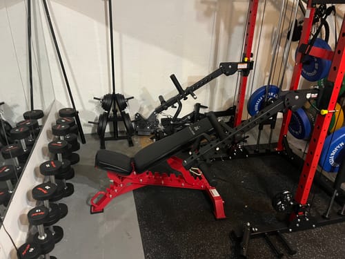 Customer photo review of Major Fitness Urethane Dumbbells