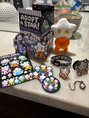 Customer photo review of Adopt a Star Baby Plush Blind Box