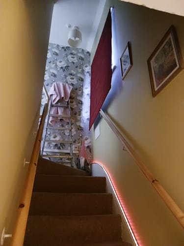 Customer photo review of Fabric Paint -- Red