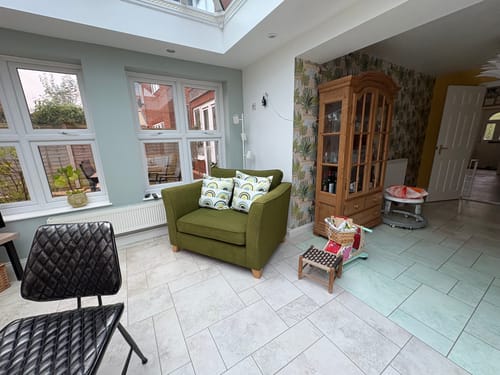 Customer photo review of Fabric Paint -- Olive