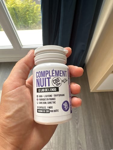Customer photo review of Synergie sommeil CBD Mélatonine - 1500mg