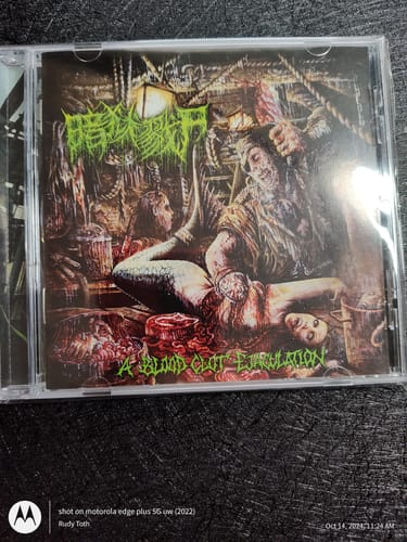 Customer photo review of The Dark Prison Massacre - A Blood Clot Ejaculation