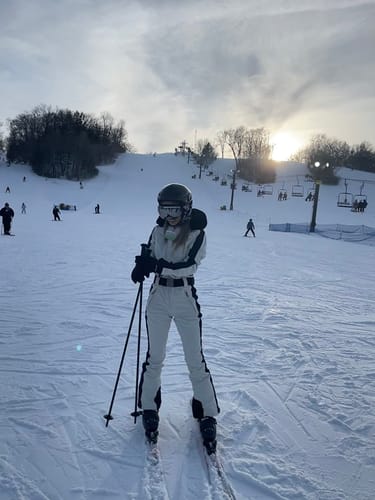 Customer photo review of Women's One Piece Ski Jumpsuits