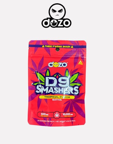 Customer photo review of D9 Smasher | Tropical Punch (Sativa)