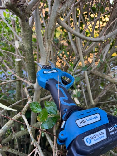 Customer photo review of NovarGarden® Accu Snoeischaar NG1 - Incl. Koffer & 2 Accu’s (2.0Ah)