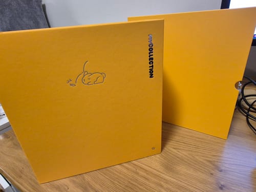 Customer photo review of myCOLLECTION Custom A5 Binder - Bunnies
