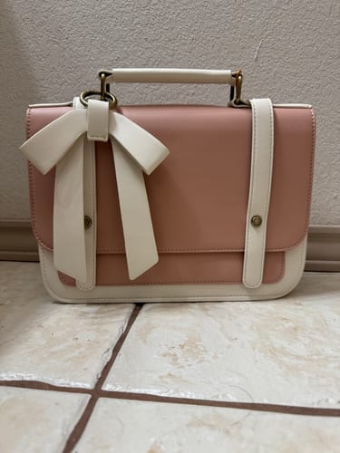 Customer photo review of Summer Garden Romance- Bow Small Briefcase