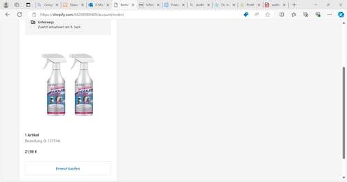 Customer photo review of Badezimmer-Reiniger