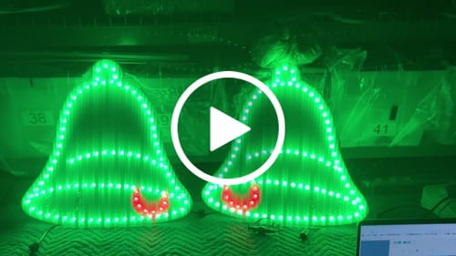 Customer video review of EVO 12mm Pixels – Durable 12V WS2811 LED Pixels with High Efficiency, IP67 Waterproof