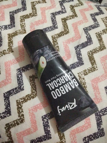 Customer photo review of Whitening Face Wash - Bamboo Charcoal