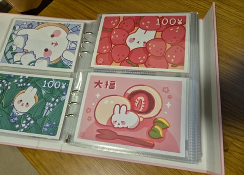 Customer photo review of Floral Binder Standard Version - A5