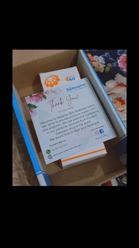 Customer photo review of Neobrella Sunblock Cream SPF60 PA+++