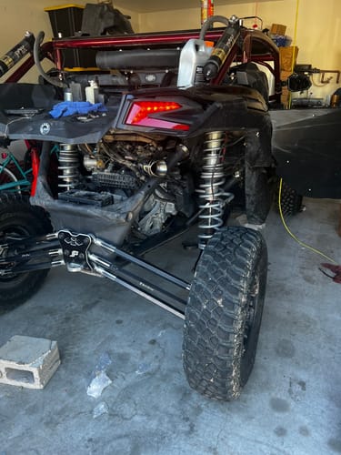 Customer photo review of Can-Am X3 RPM Desert Series 3" Turbo Back Full Exhaust