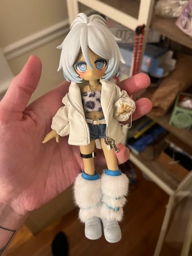 Customer photo review of Ten Thousand Escape Plans Series Snow Leopard Special Color BJD Action Figure【Shipped Within 7 Working Days】